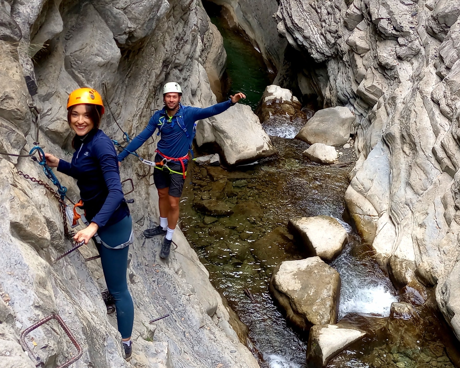 Ferrata de Sorrosal en Broto