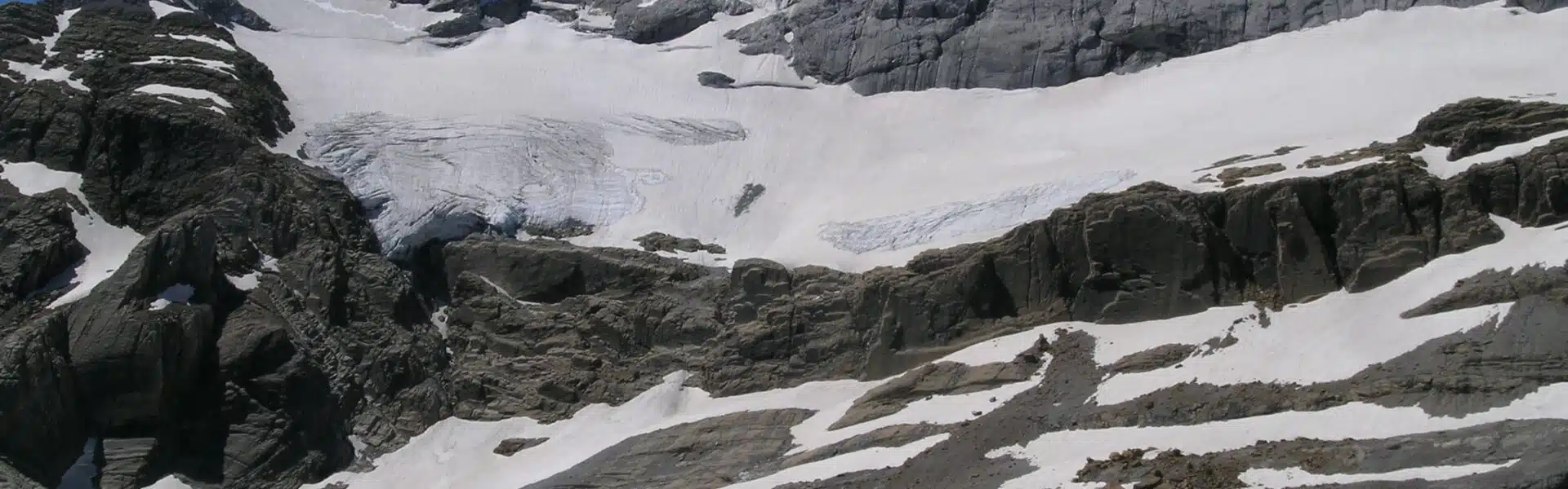 Cara norte del Monte Perdido y su glaciar