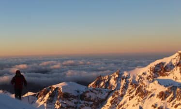 Llegando a la cumbre del Toubkal