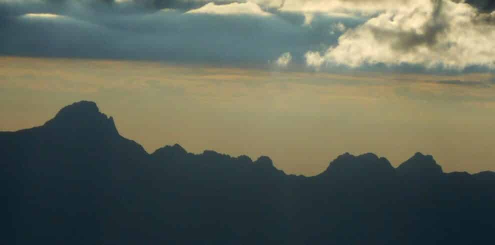 Atardece sobre la Val de Aran