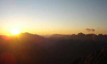 Atardece en el valle de Benasque