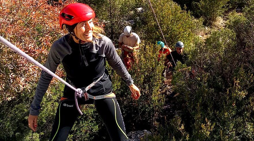 Aprendizaje e iniciación de escalada