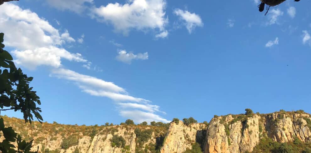 Escalada deportiva en la Sierra de Guara