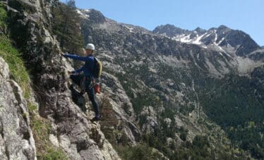 Escalada en el Balneario de Panticosa