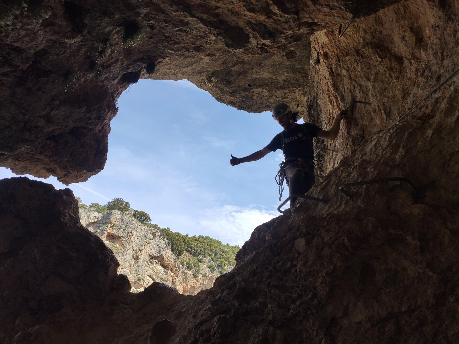 Ferrata de la Virgen el Rodellar, Sierra de Guara