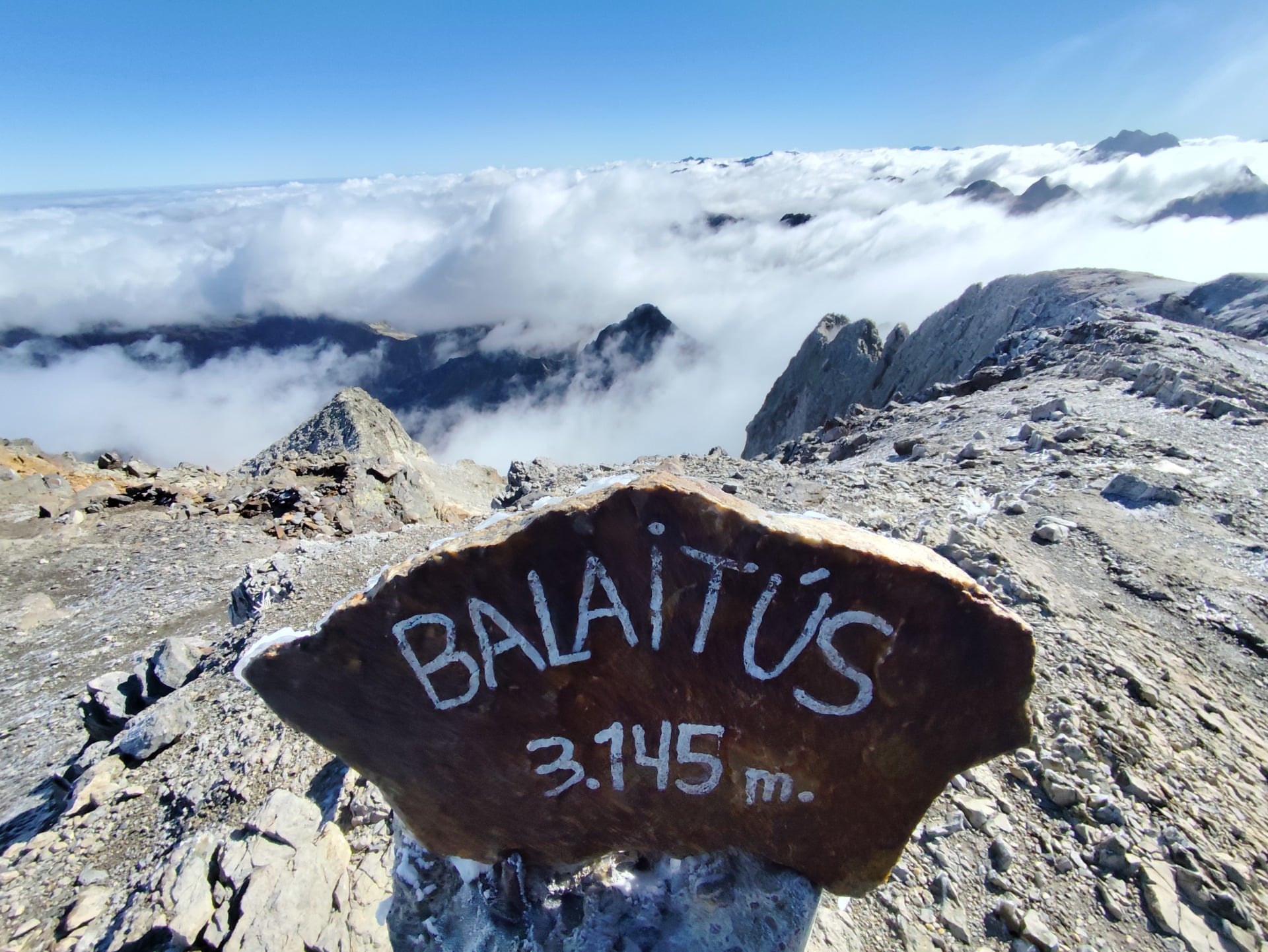 Foto de la cumbre del Balaitous