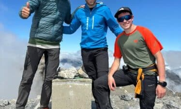 Cumbre del Monte Perdido en agosto