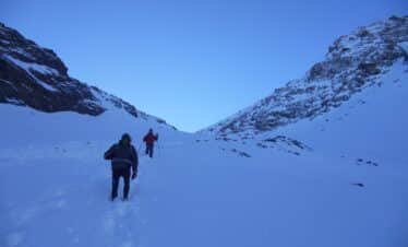 Bajando del Toubkal