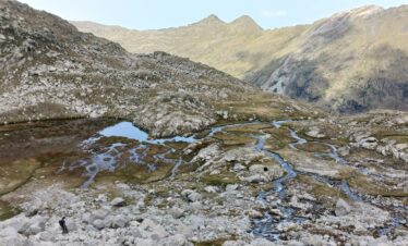 Ibón de Salterillo, alrededor del Aneto