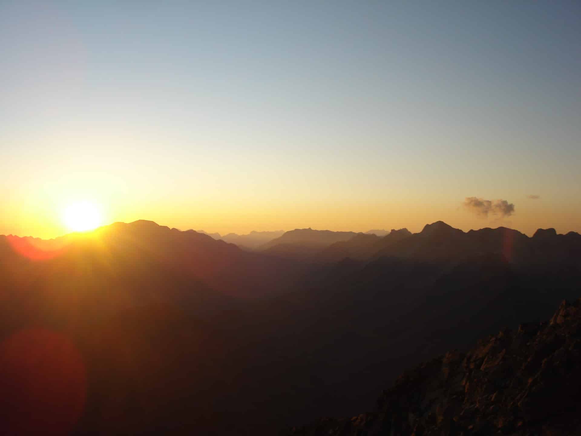 Cima del Perdiguero en el valle de Benasque