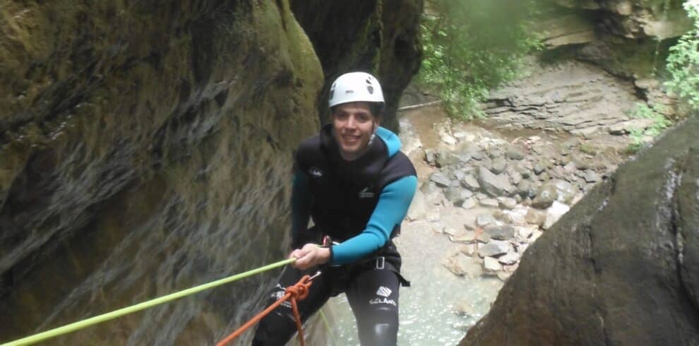 Actividad del Barranco del Viandico en Ordesa