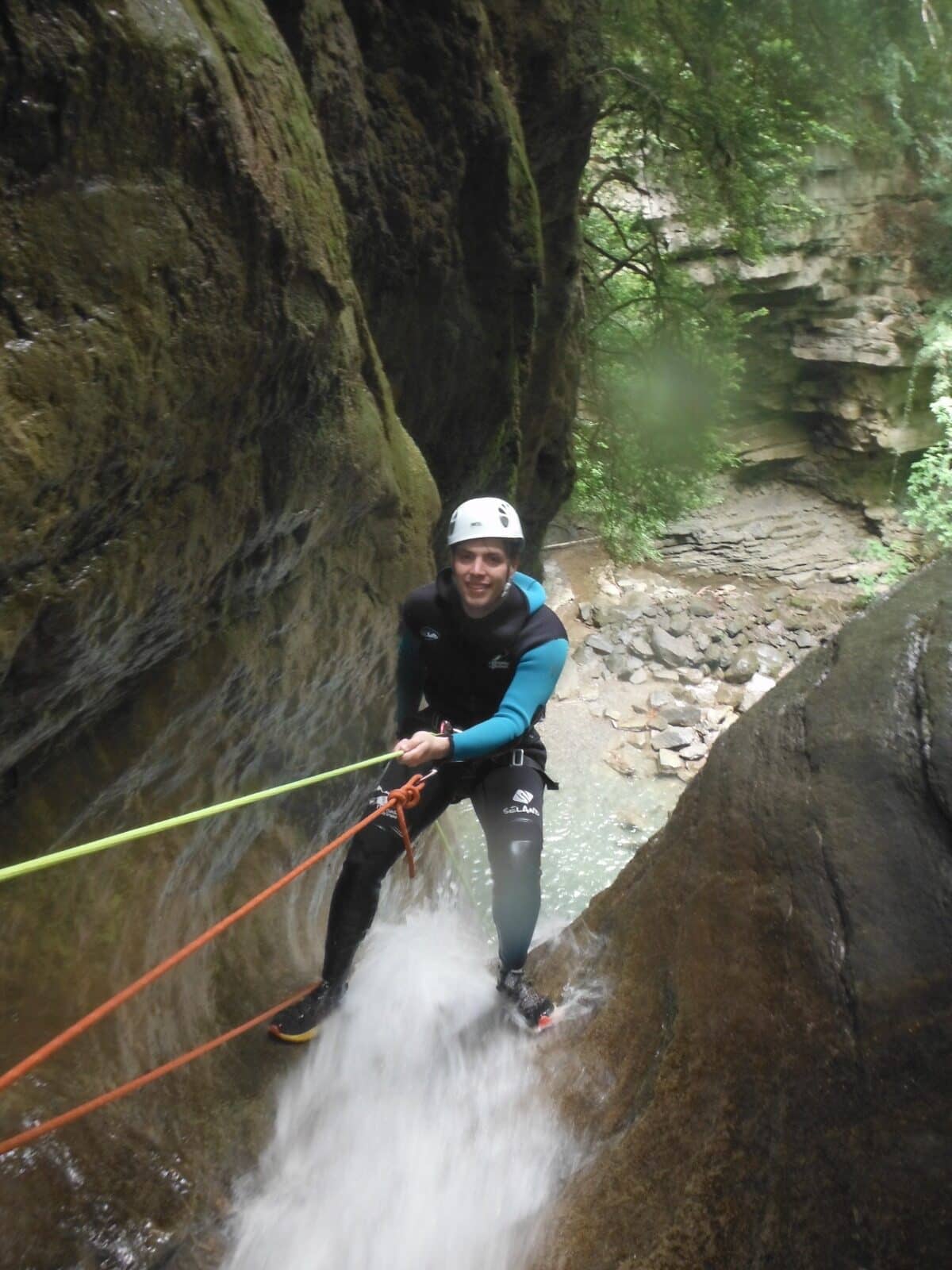 Actividad del Barranco del Viandico en Ordesa